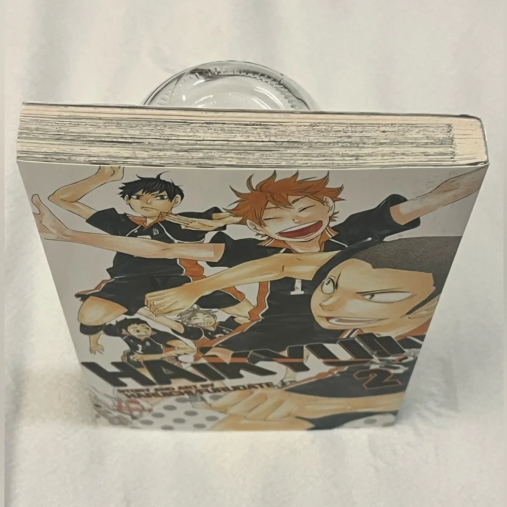 Haikyuu!! Manga Volumes 1 and 2 Paperback Books by Haruichi Furudate